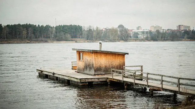 Riga: floating sauna experience on the Daugava River