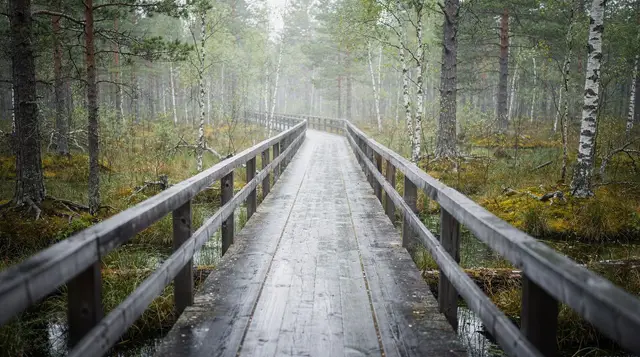 From Riga: Ķemeri bog boardwalk and seaside Jūrmala