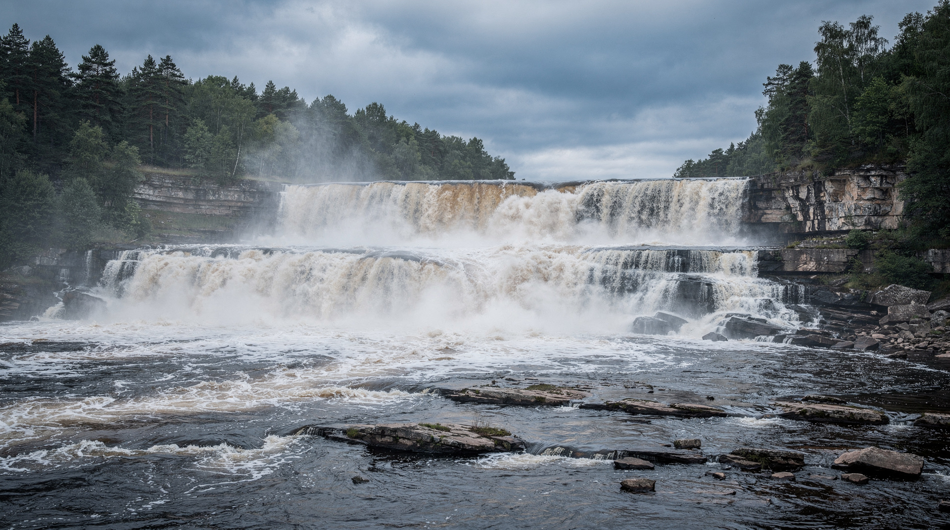Kuldīga and Courland day trip from Riga: Europe's widest waterfall — Kuldiga and Courland day trip guide from Riga: Ventas Rumba waterfall, brick bri